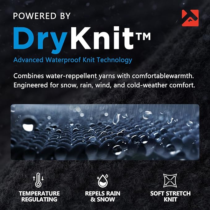 DryKnit™ x Polartec® | StormShield Merino Wool Visor Beanie