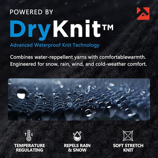 DryKnit™ x Polartec® | Waterproof Earflap Beanie Merino Wool