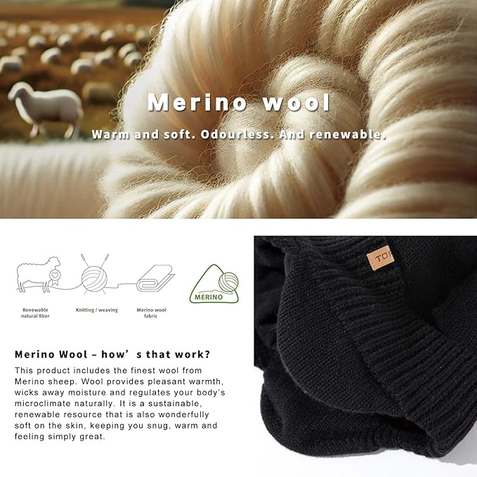 DryKnit™ x Polartec® | Waterproof Earflap Beanie Merino Wool