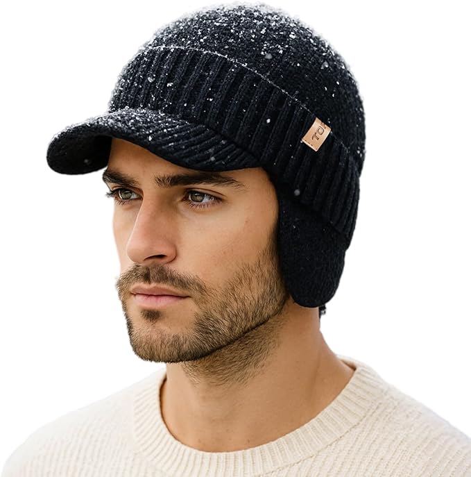DryKnit™ x Polartec® | Waterproof Earflap Beanie Merino Wool